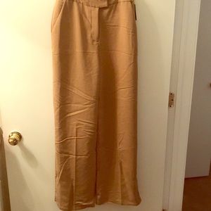 Brand New Straight Leg Camel Slacks